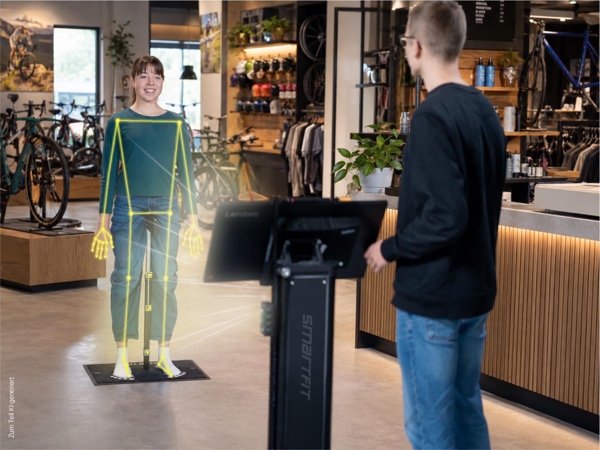 Smartfit Q2 Bikesizing bei Radsport Ziller